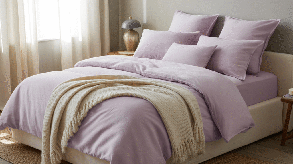 Lavender Bedding