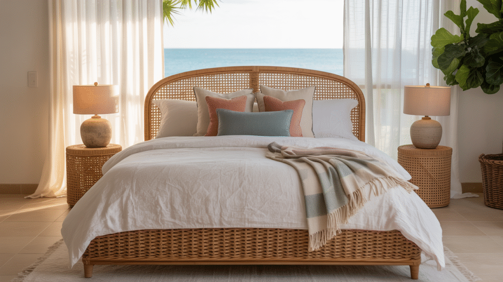 Breezy Rattan Accents