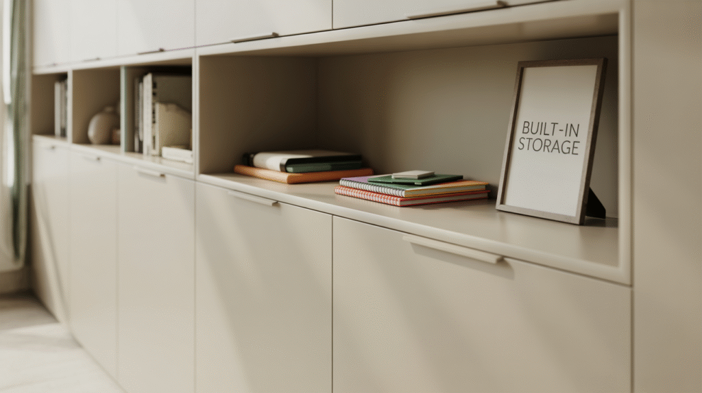 Built-In Storage