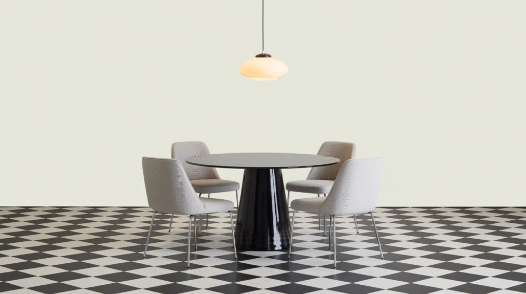 Checkerboard Floor Tile