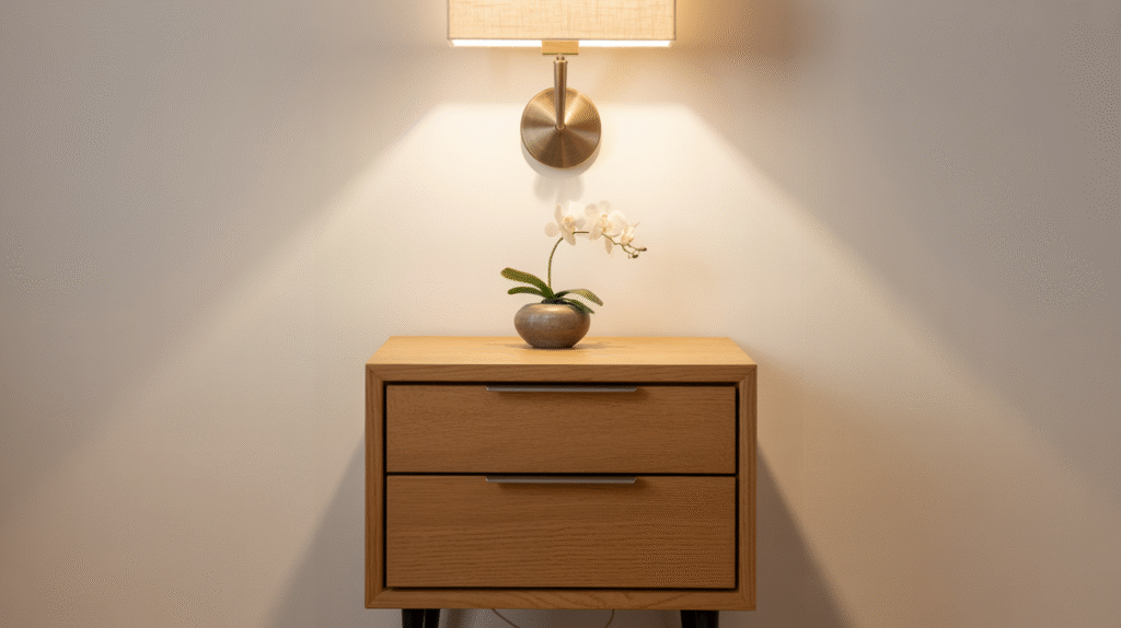 Slim-profile Nightstand