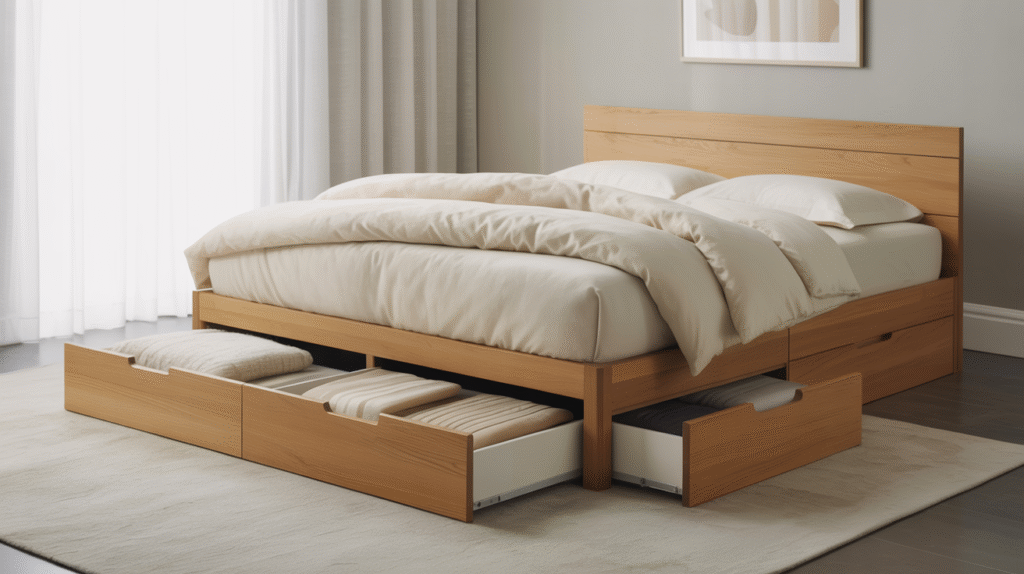 Smart Storage Bed