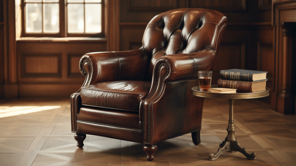  Leather Club Chair