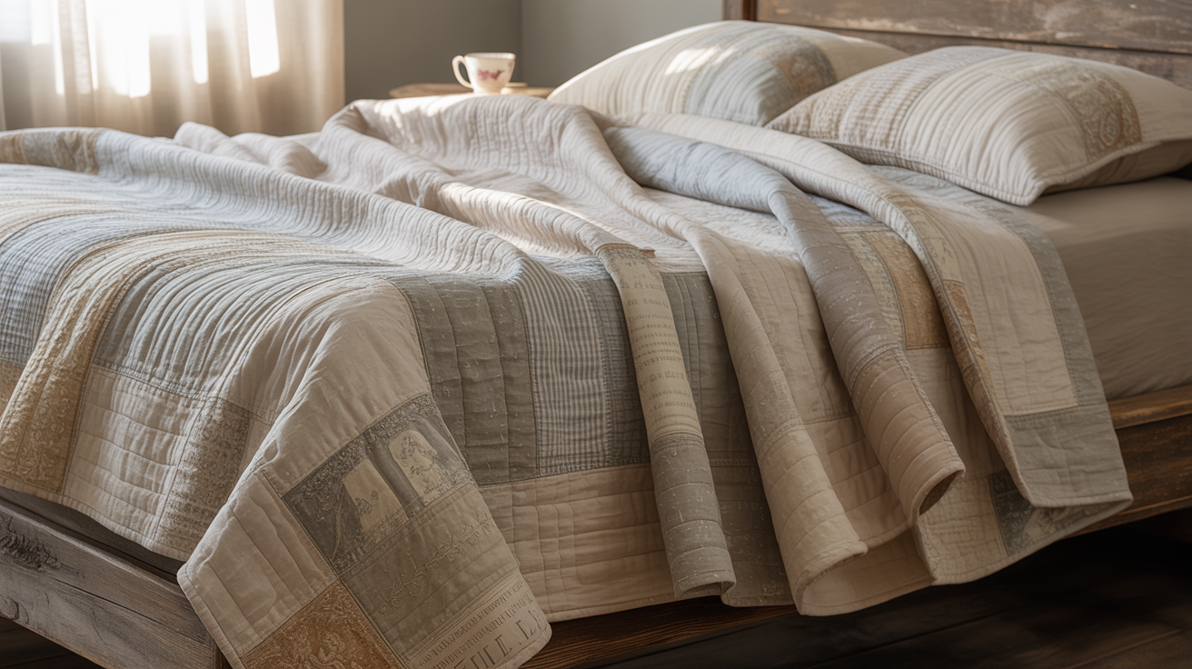 Stonewashed Quilt Set