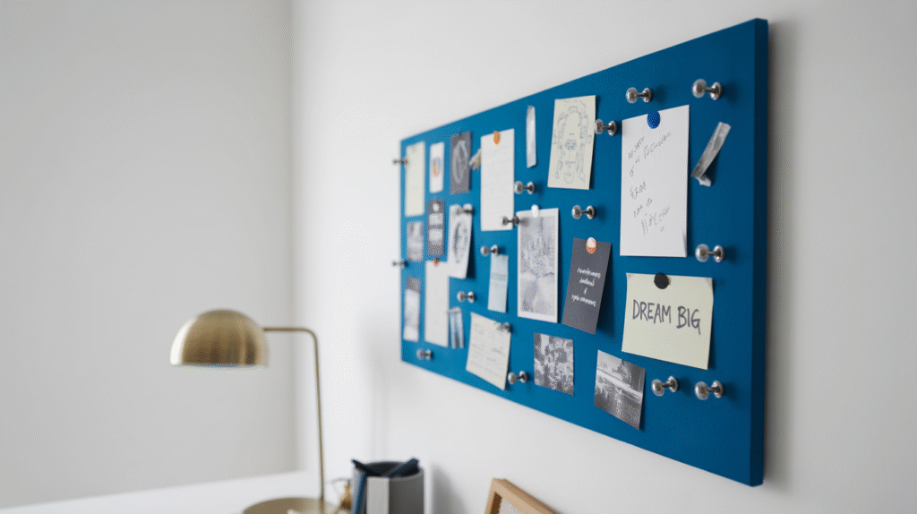 Blue Pinboard