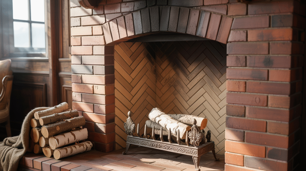 Vintage Looking Herringbone
