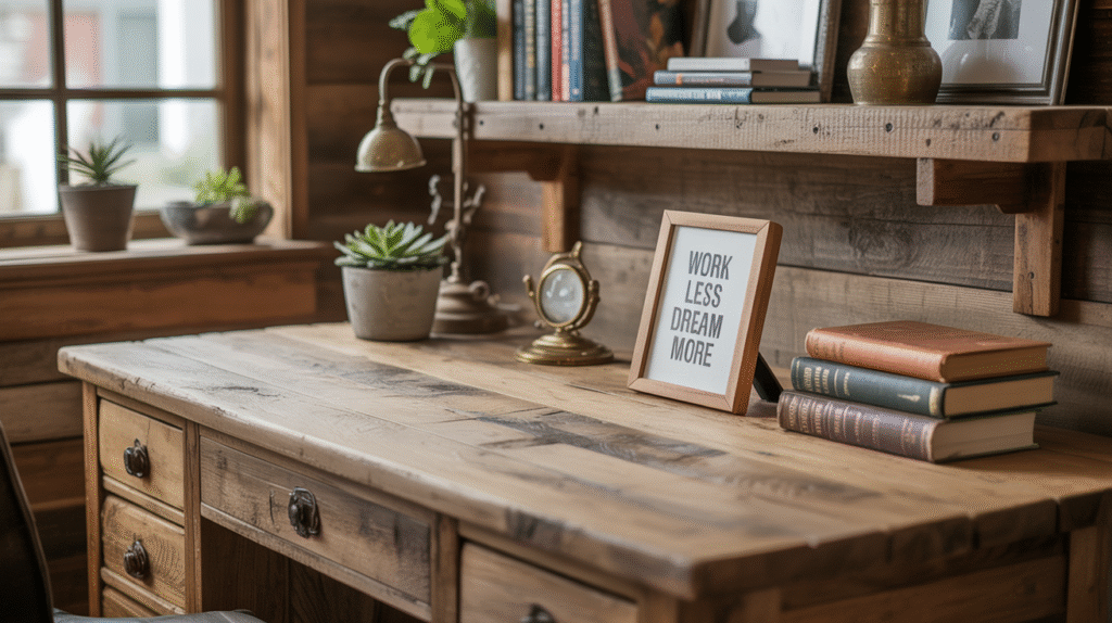 Reclaimed Wood Shelves