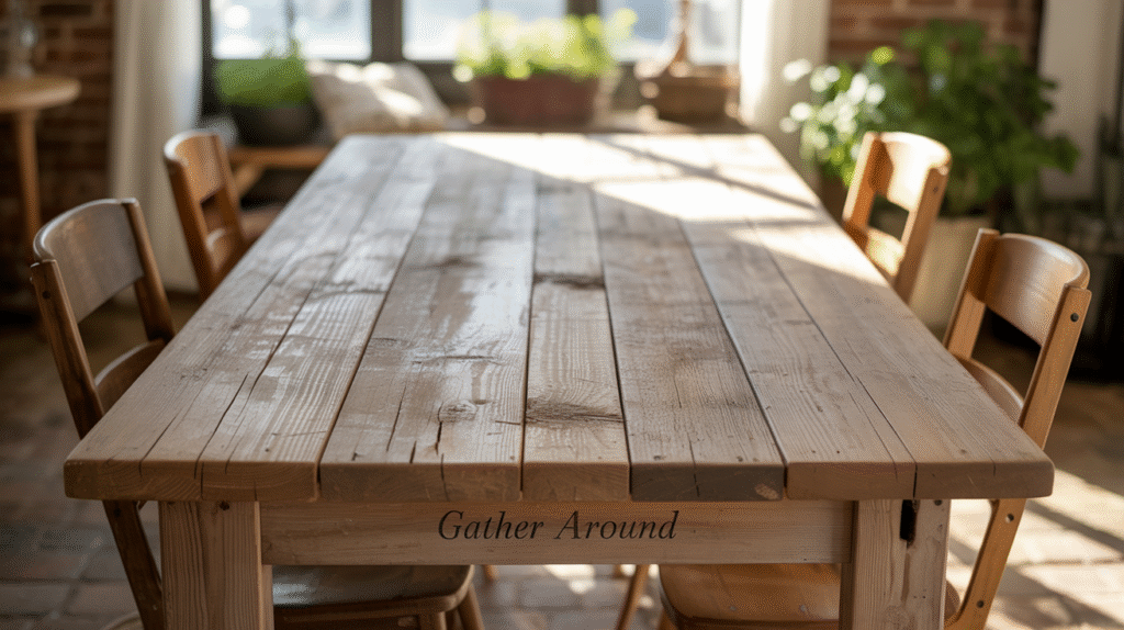 Reclaimed Wood Table