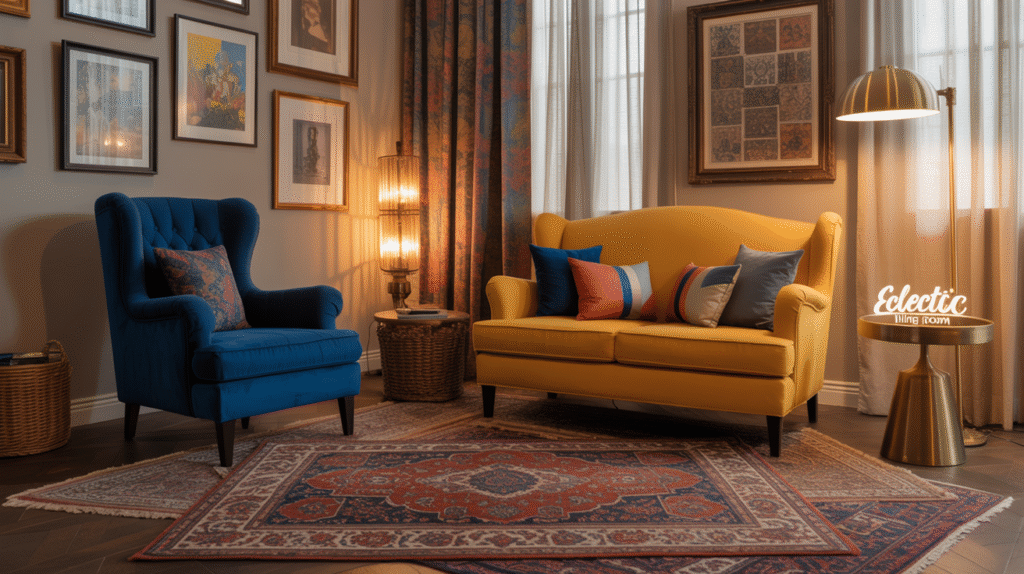 Bold-Colored Furniture