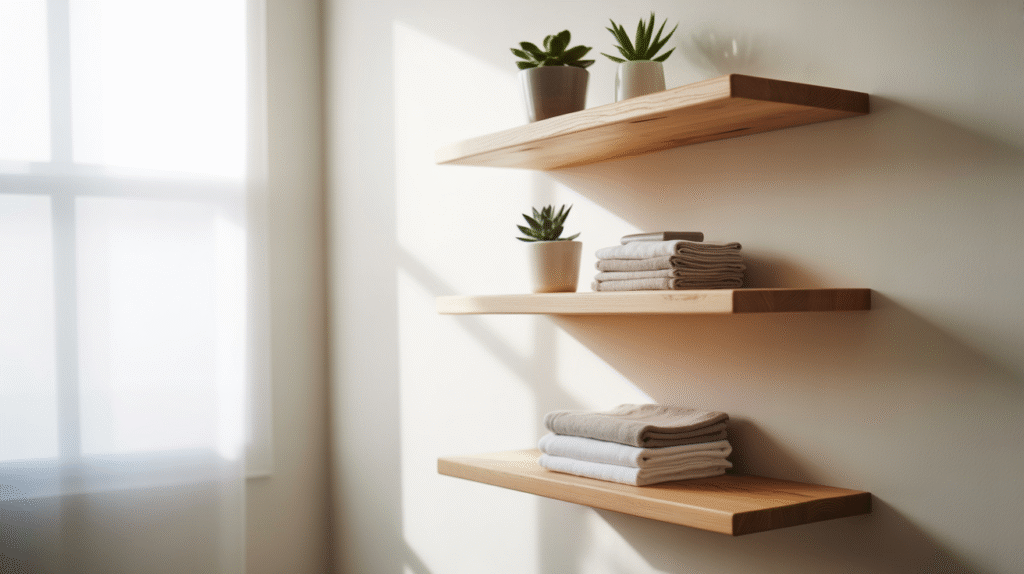 Vertical Wall Shelves