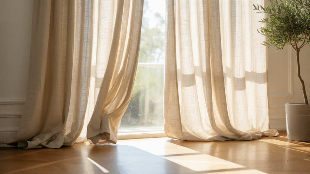 Natural Linen Curtains