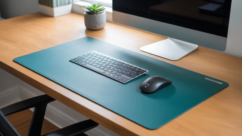 Teal Desk Mat