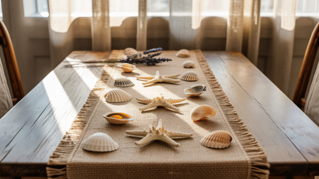 Beach Themed Table Runner
