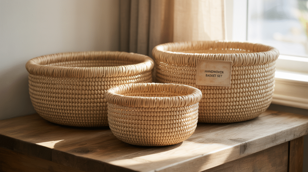 Handwoven Basket Set