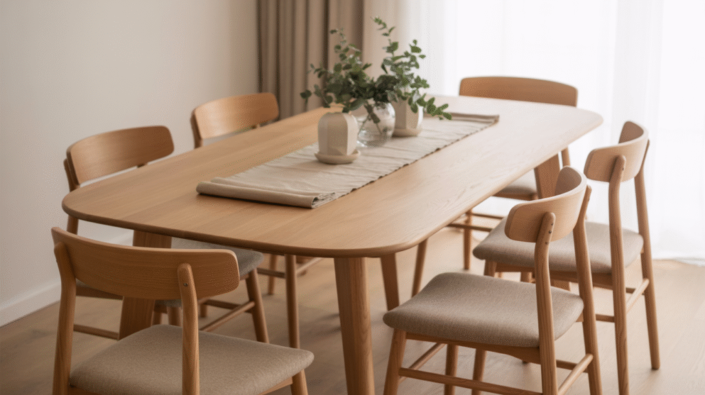  Natural Wood Table