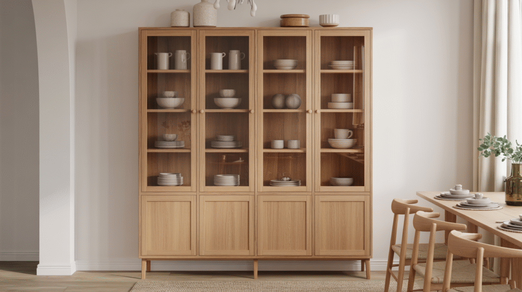 Light Oak Cabinet