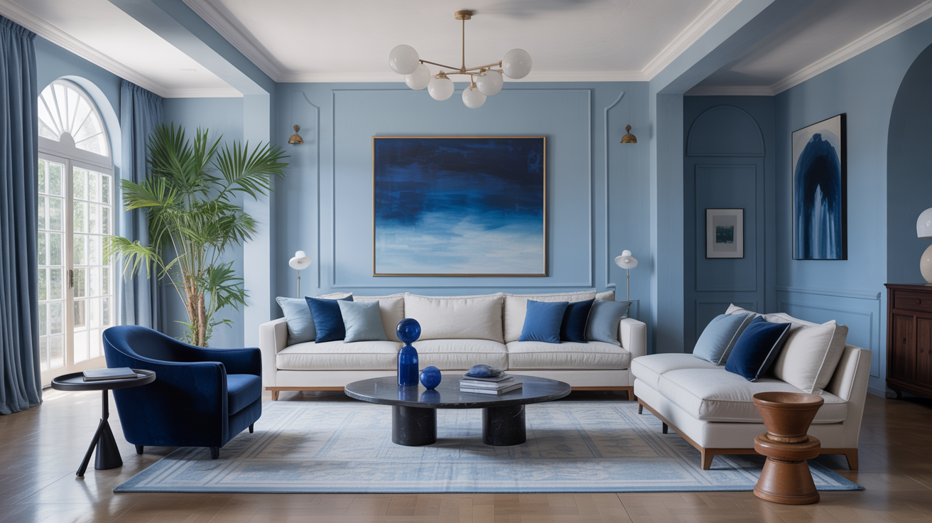 19 Blue Living Room Ideas for a Serene Retreat
