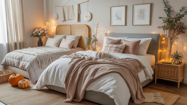 21 Seasonal Bedroom Ideas to Match the Time of Year