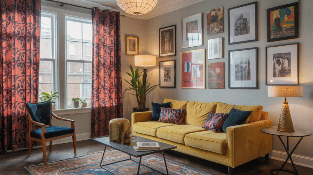 Patterned Curtains