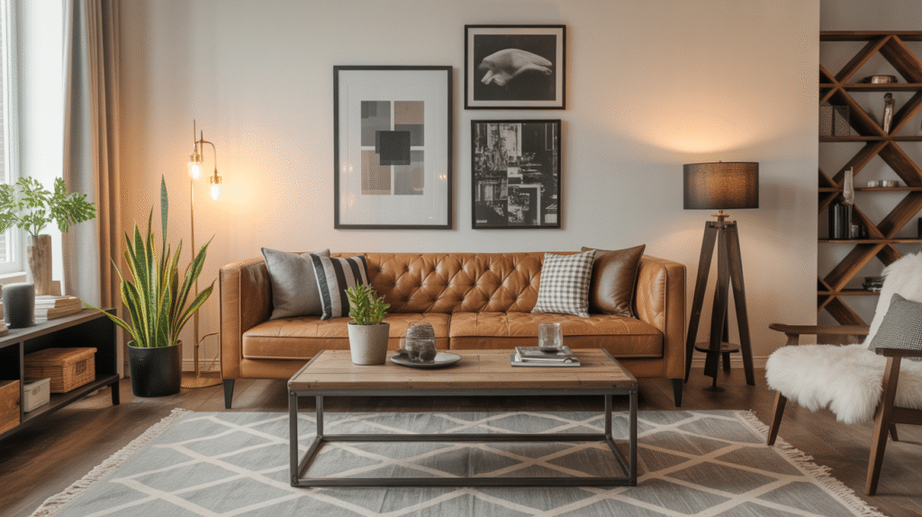 Modern Industrial Coffee Table