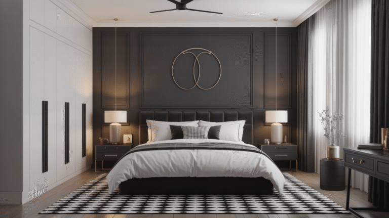 18 Black and White Bedroom Ideas for Classic Contrast