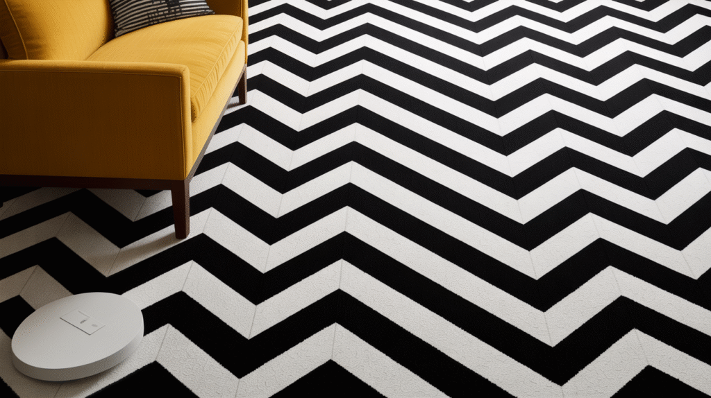 Chevron Pattern Carpet