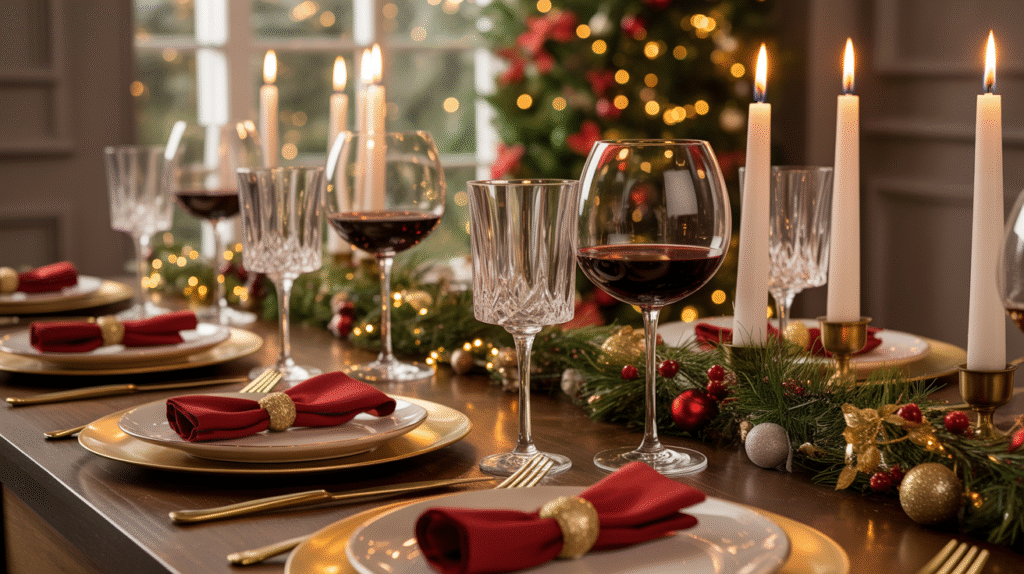 Classic Crystal Wine Glasses