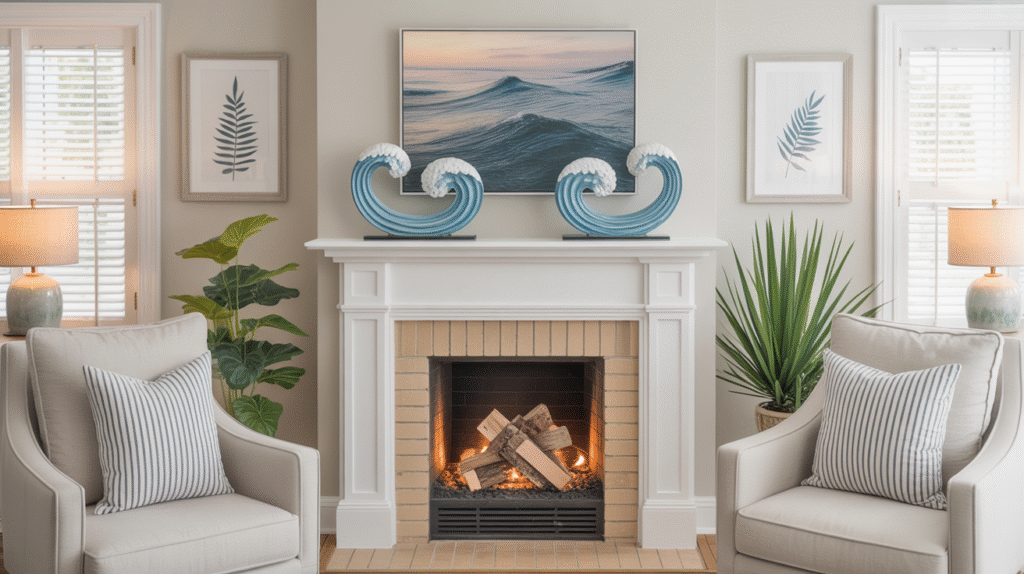 Ocean Wave Accent Pieces