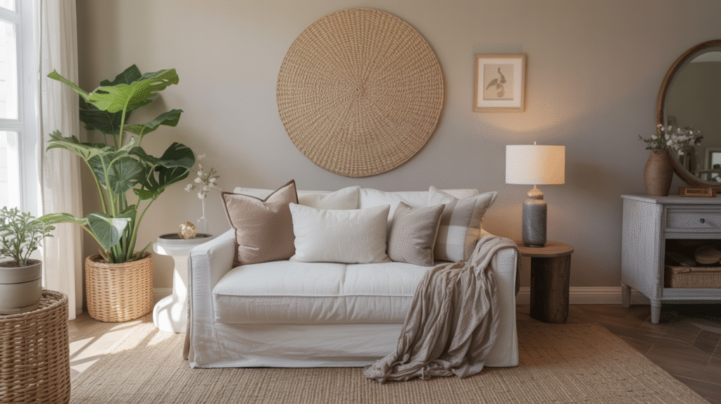 Mix Neutral Shades for Added Interest