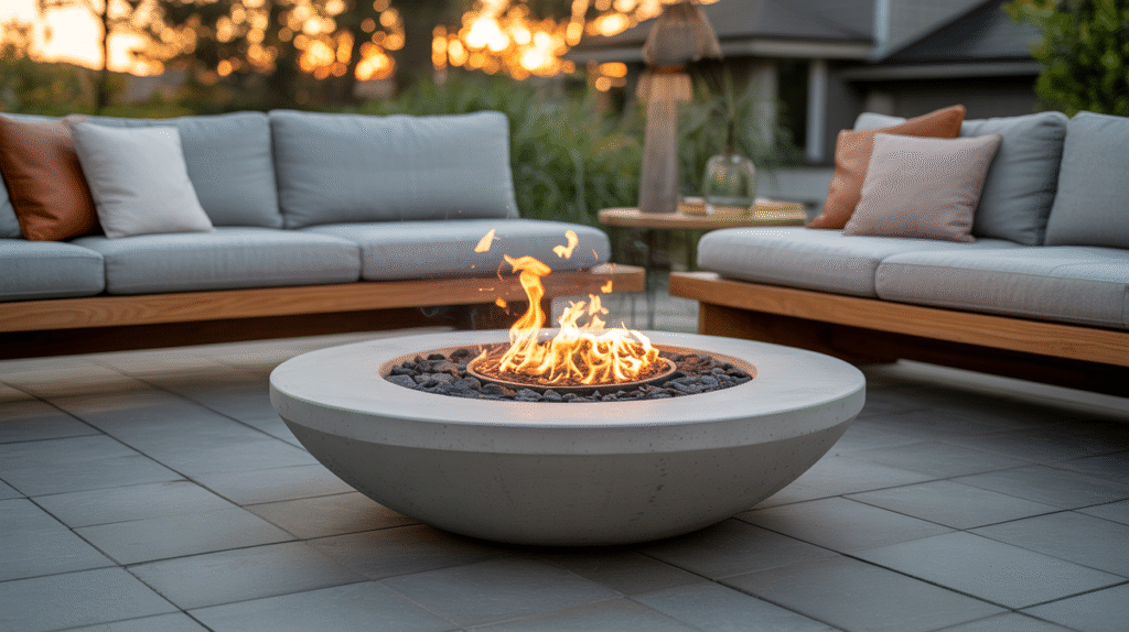 Concrete Fire Bowl