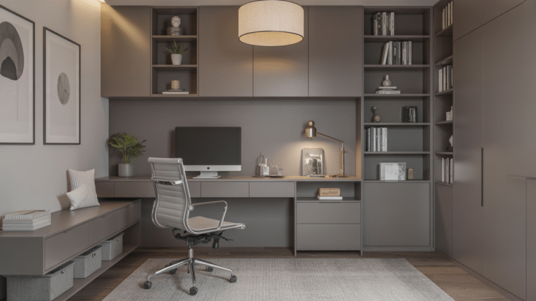 20 Gray Home Office Ideas to Create a Stylish and Focused Setup