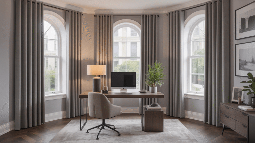 Smoky Gray Curtains