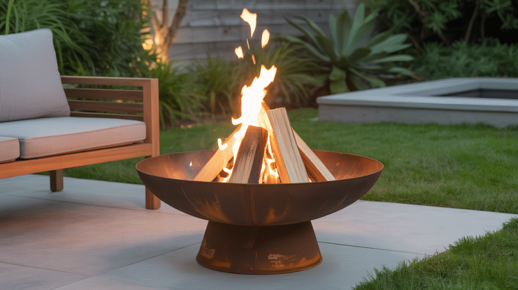 Portable Steel Fire Bowl