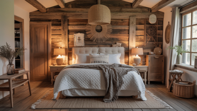 19 Rustic Bedroom Ideas for a Charming and Cozy Atmosphere