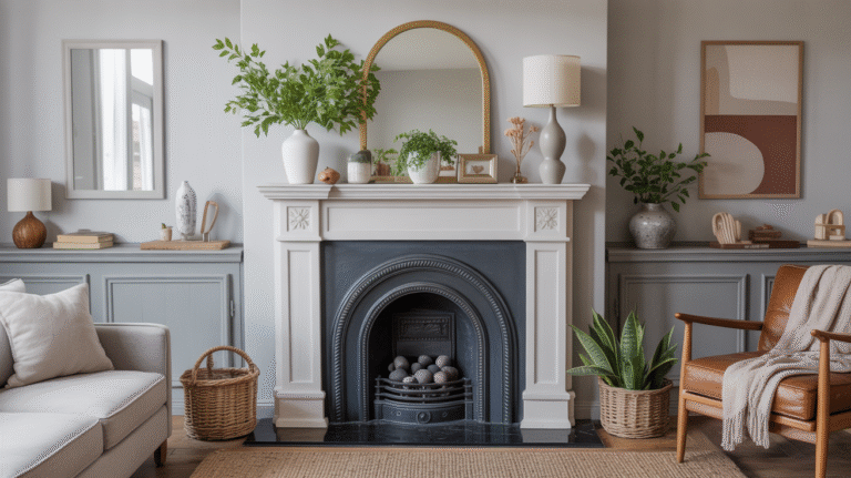 22 Painted Fireplace Ideas for a Fresh and Inviting Home Look