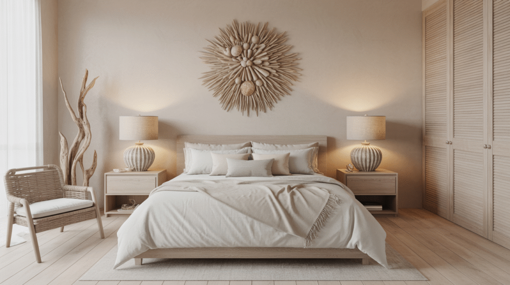 Seashell and Driftwood Decor