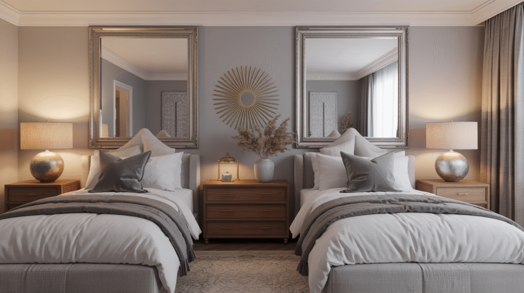 Stylish Dual Mirrors