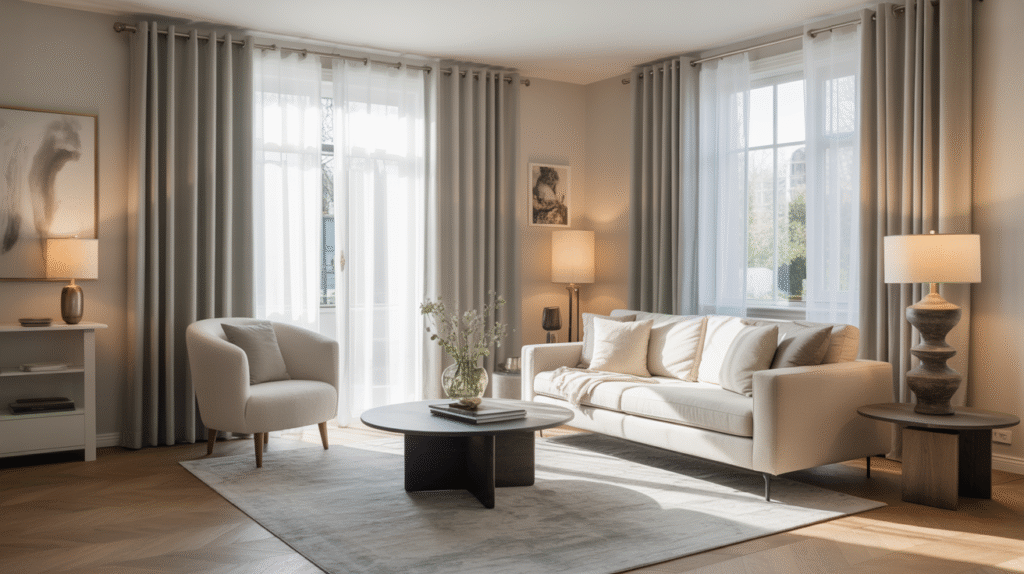 Smoke Gray Curtains