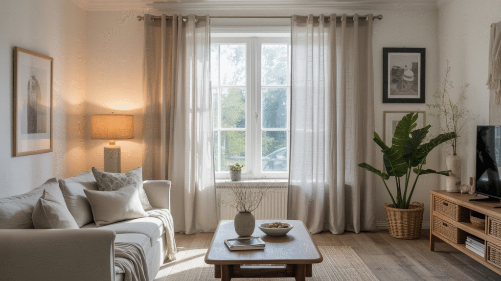  Stonewashed Linen Curtains
