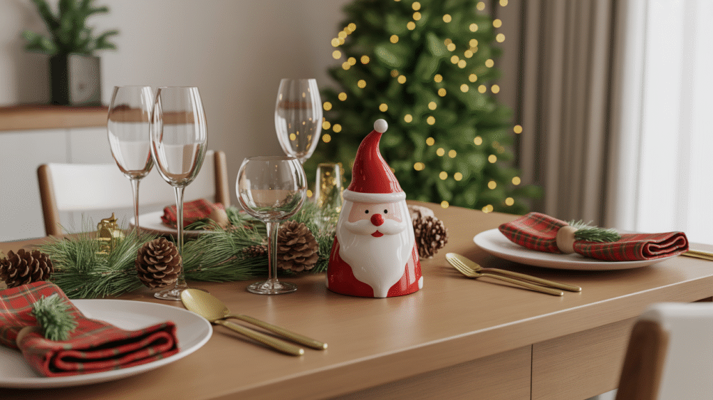 Santa Claus Salt and Pepper Shakers