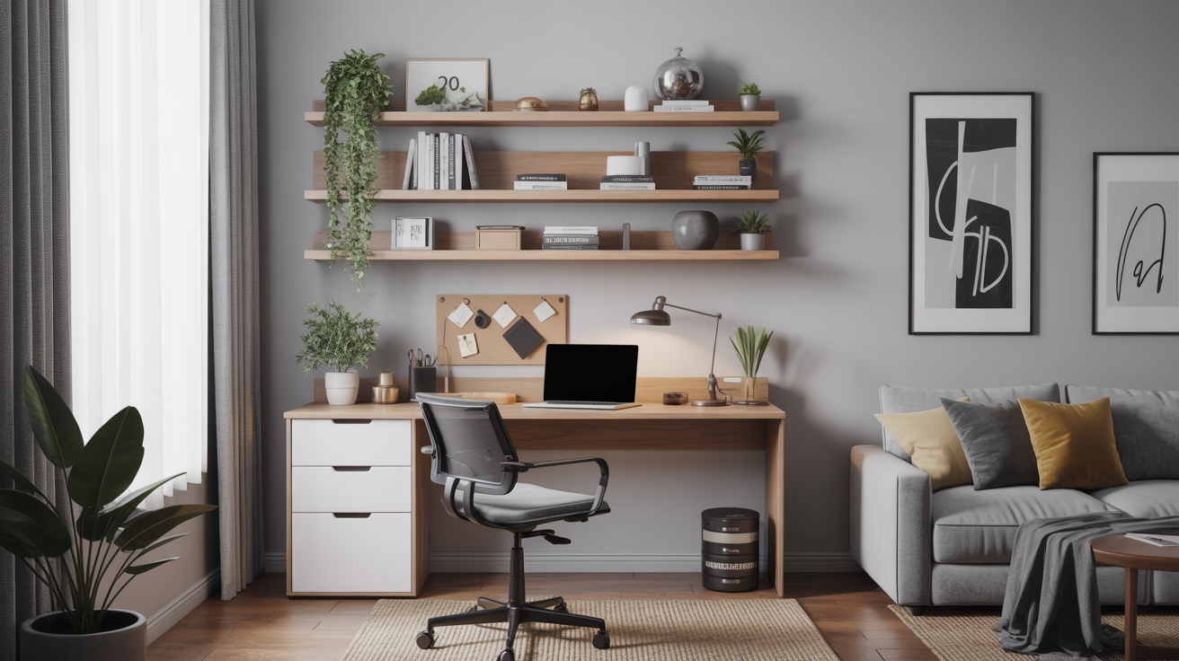 10 Affordable Small Home Office Ideas for Chic & Functional Spaces