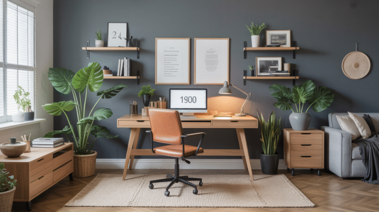 14 Inspiring Modern Home Office Aesthetic Ideas for Work-from-Home Living