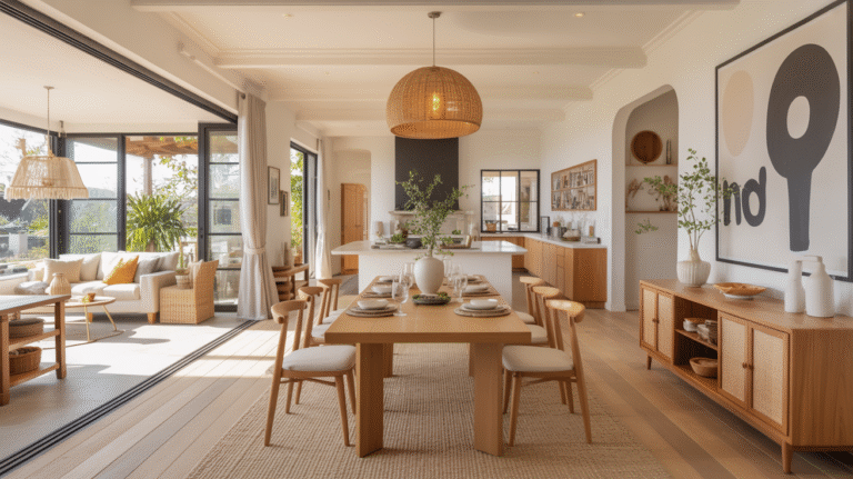 18 Open-Concept Dining Room Ideas That Create Airy, Connected Spaces