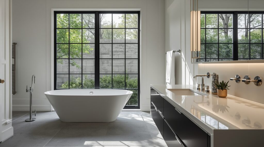 Grid Window Framing Tub