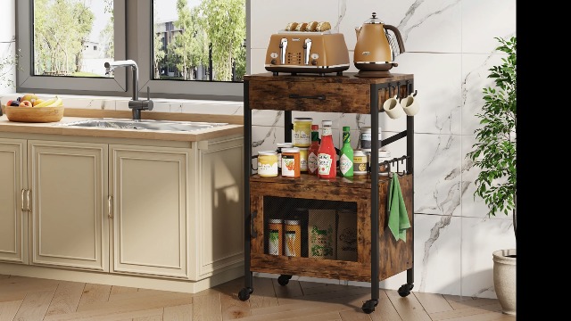 Rolling Kitchen Cart