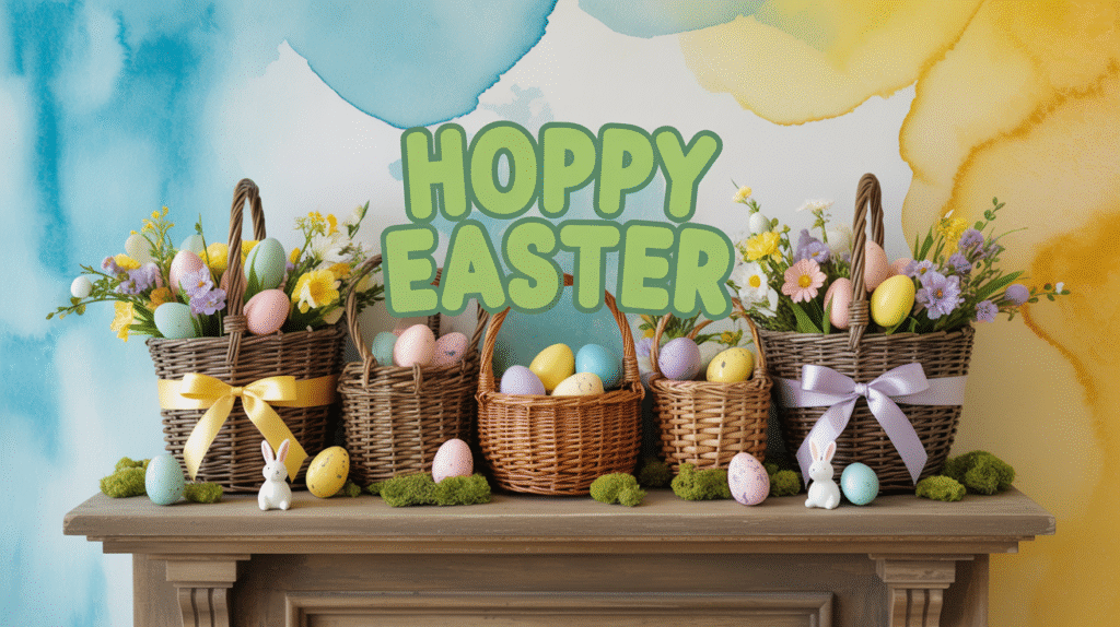 Easter Basket Display