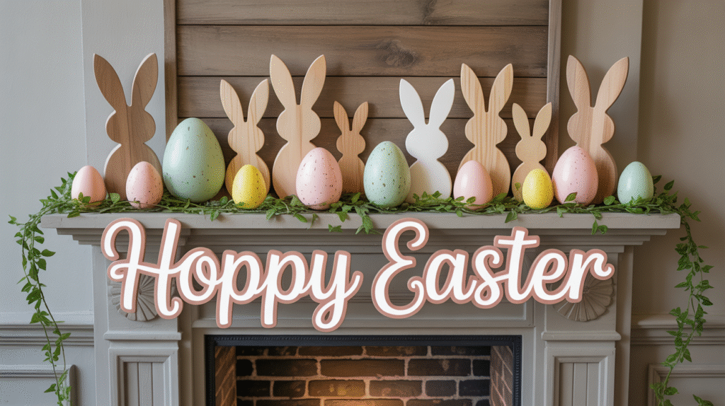 Wooden Bunny Cutouts