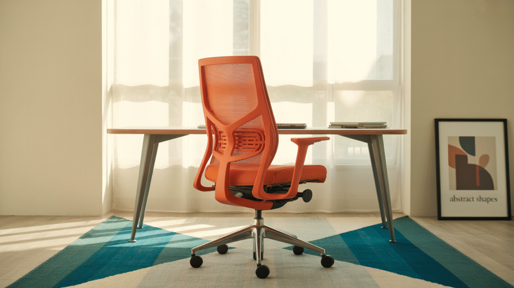 Orange Ergonomic Chair