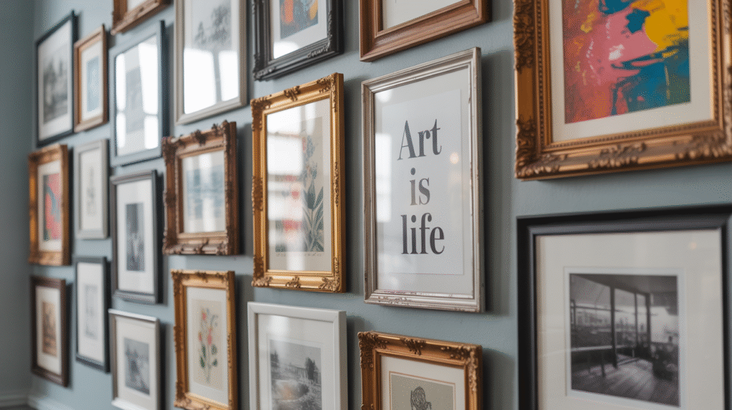  Eclectic Gallery Wall