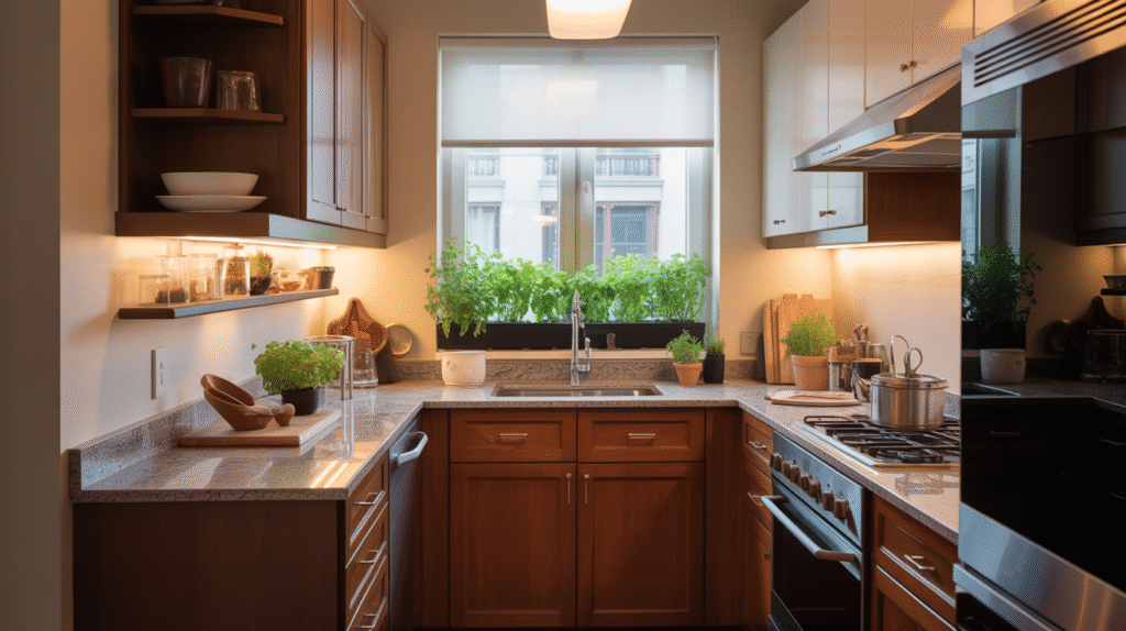  Efficient 8×10 Compact Kitchen